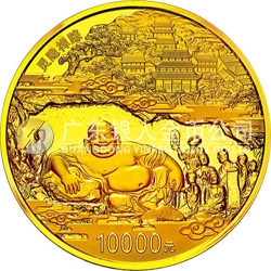 世界遗产——杭州西湖文化景观金银纪念币1公斤圆形金质纪念币