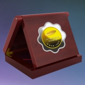 2014年4月：金银币制造厂家定制三星纪念金银章制作