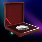 2015年2月定制：广州宝迪纯银纪念章定做银质纪念币