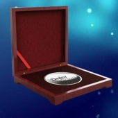 2015年3月铸造 香港万宁千足银纯银纪念银牌纯银银牌订做