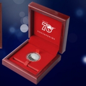 2015年4月定制　铸币厂定制阿里山纪念银币铸造足银银币