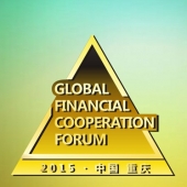 2015年7月制作　重庆首届全球金融合作论坛纯金纪念徽章制作