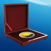 2015年9月定制　深圳国康公司纯银纪念币定制、纯银银牌定制