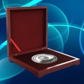 2016年9月　甘肃定制　兰州方大炭素公司定制纯银纪念币