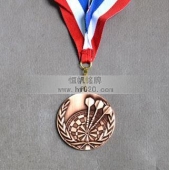 羽毛球获奖铜牌,授带铜牌,授带奖牌,授予铜牌