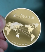 隆基集团成立40周年纪念金币,纪念金章,纯金金币