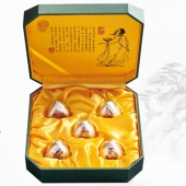 端午节银粽子礼盒套装,Ag.999纯银银粽子个性定制
